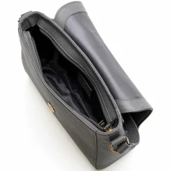 Lazarotti Umhängetaschen<Bologna Leather Umhängetasche Leder 22 cm grey