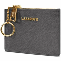 Best Lazarotti Bologna Leather Schlüsseletui Leder 11.5 cm grey