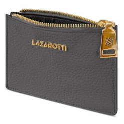 Best Lazarotti Bologna Leather Schlüsseletui Leder 11.5 cm grey