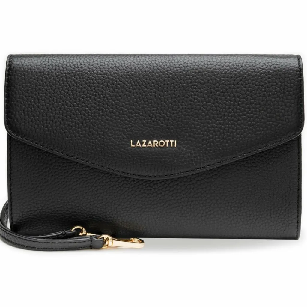 Lazarotti Bologna Leather Clutch Tasche Leder 23 cm