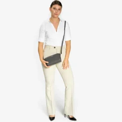 Lazarotti Bologna Leather Umhängetasche Leder 20 cm