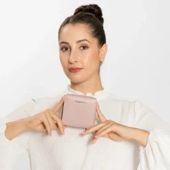 Damen Lazarotti Bologna Leather Geldbörse Leder 10 cm