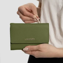 Damen Lazarotti Bologna Leather Geldbörse Leder 14 cm