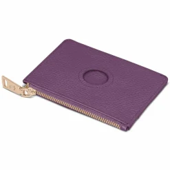 Lazarotti Schlüsseletuis<Bologna Leather Schlüsseletui Leder 11,5 cm mit Air Tag Fach purple
