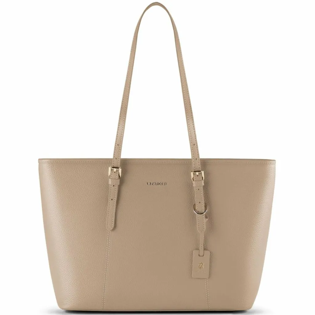 Lazarotti Bologna Leather Shopper Tasche Leder 35 cm