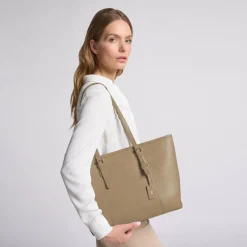 Lazarotti Bologna Leather Shopper Tasche Leder 35 cm