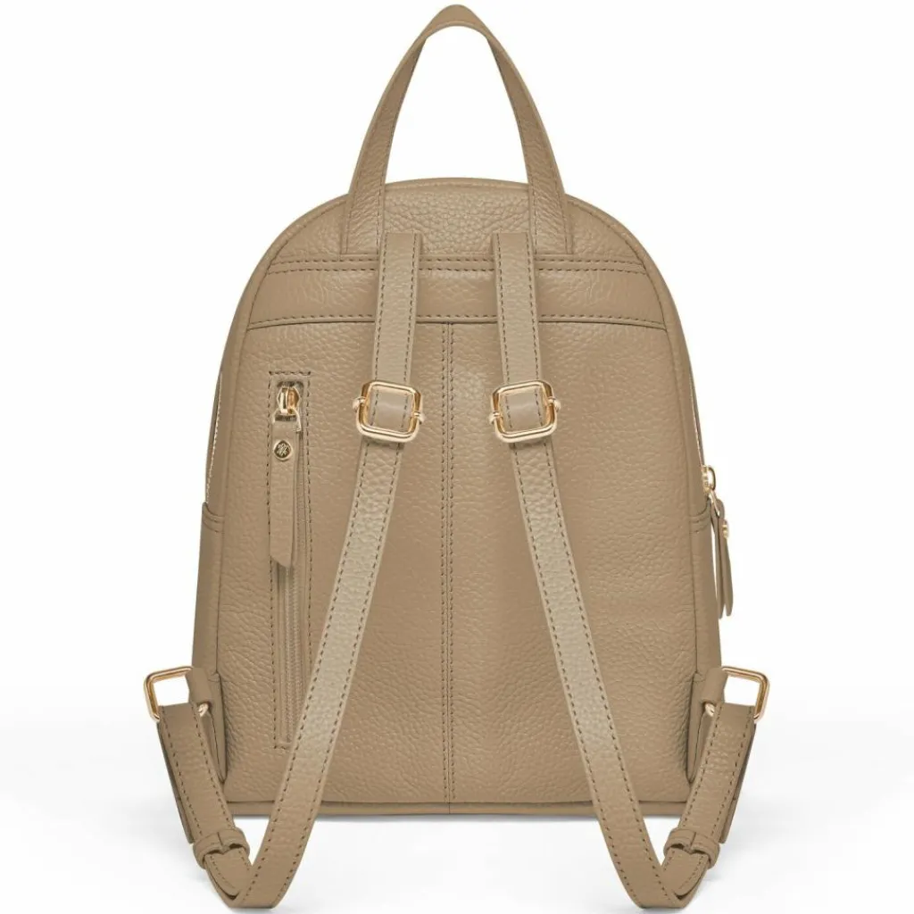 Discount Lazarotti Bologna Leather City Rucksack Leder 27 cm sand