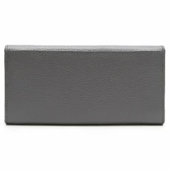 Lazarotti Damengeldbörsen Querformat<Bologna Leather Geldbörse Leder 19 cm grey