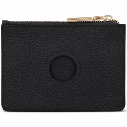 Lazarotti Bologna Leather Schlüsseletui Leder 11,5 cm mit Air Tag Fach black