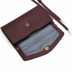 Lazarotti Umhängetaschen|Abendtaschen & Clutches<Bologna Leather Clutch Tasche Leder 23 cm burgundy