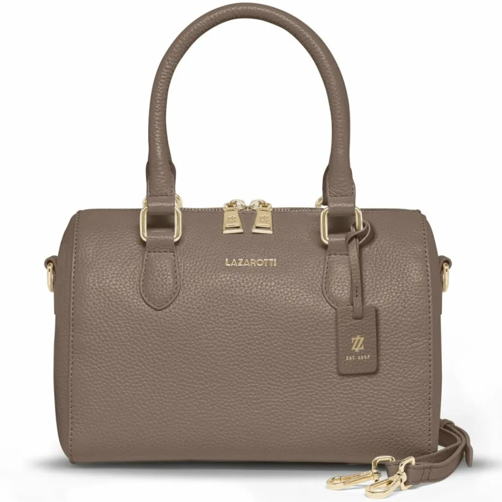 Lazarotti Henkeltaschen<Bologna Leather Handtasche Leder 26 cm taupe