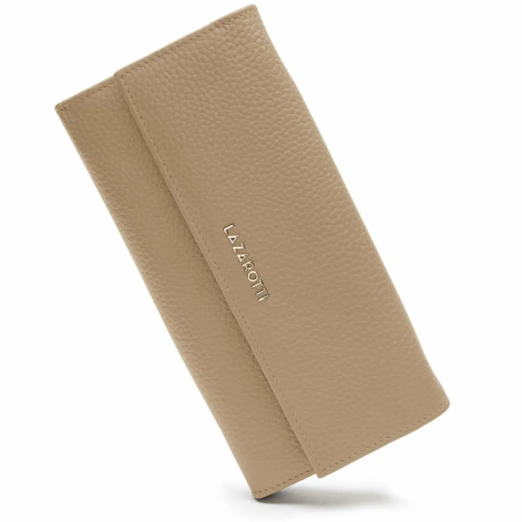 Discount Lazarotti Bologna Leather Geldbörse Leder 19 cm sand