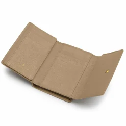 Lazarotti Damengeldbörsen Querformat<Bologna Leather Geldbörse Leder 14 cm sand