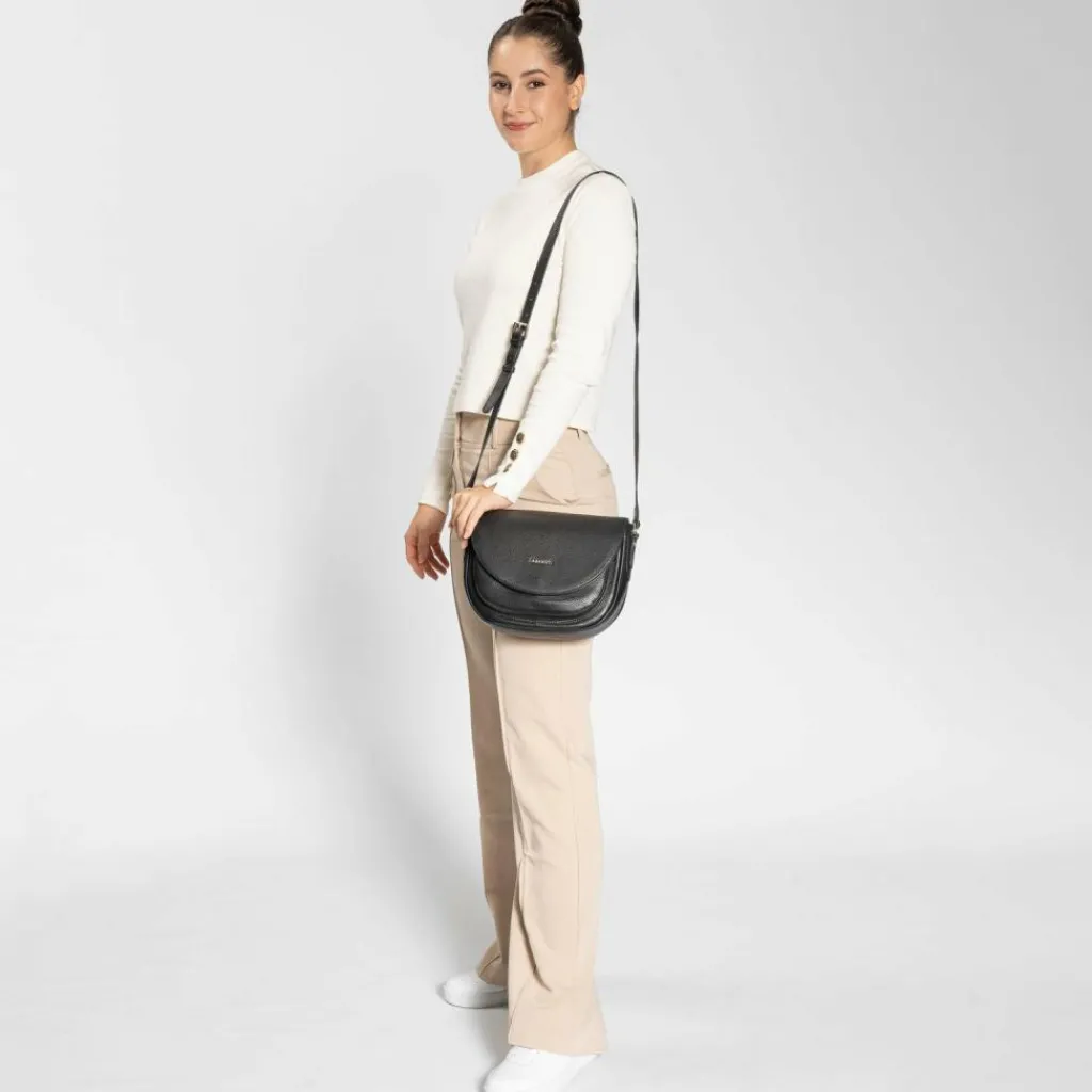 Lazarotti Bologna Leather Umhängetasche Leder 27 cm