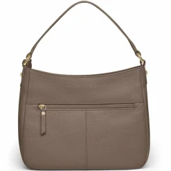 Lazarotti Schultertaschen<Bologna Leather Schultertasche Leder 27 cm taupe