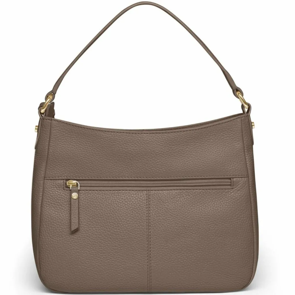 Lazarotti Schultertaschen<Bologna Leather Schultertasche Leder 27 cm taupe