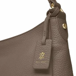 Lazarotti Schultertaschen<Bologna Leather Schultertasche Leder 27 cm taupe