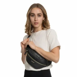 Lazarotti Gürteltaschen<Bologna Leather Gürteltasche Leder 25.5 cm black