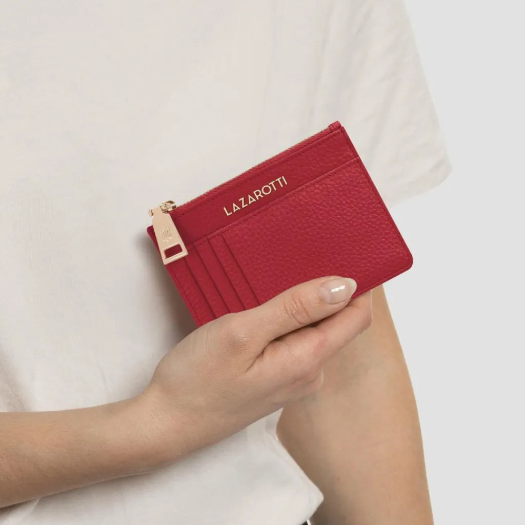 Lazarotti Bologna Leather Schlüsseletui Leder 11,5 cm mit Air Tag Fach