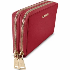 Lazarotti Damengeldbörsen Querformat<Bologna Leather Geldbörse RFID Schutz Leder 20 cm red 1