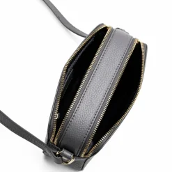 Outlet Lazarotti Bologna Leather Umhängetasche Leder 18 cm grey