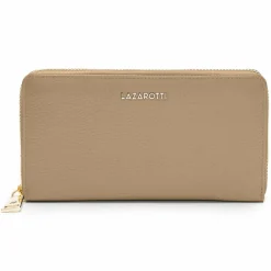 Lazarotti Bologna Leather Geldbörse Leder 19 cm sand