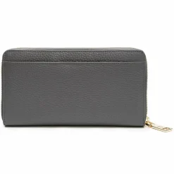 New Lazarotti Bologna Leather Geldbörse Leder 19 cm grey