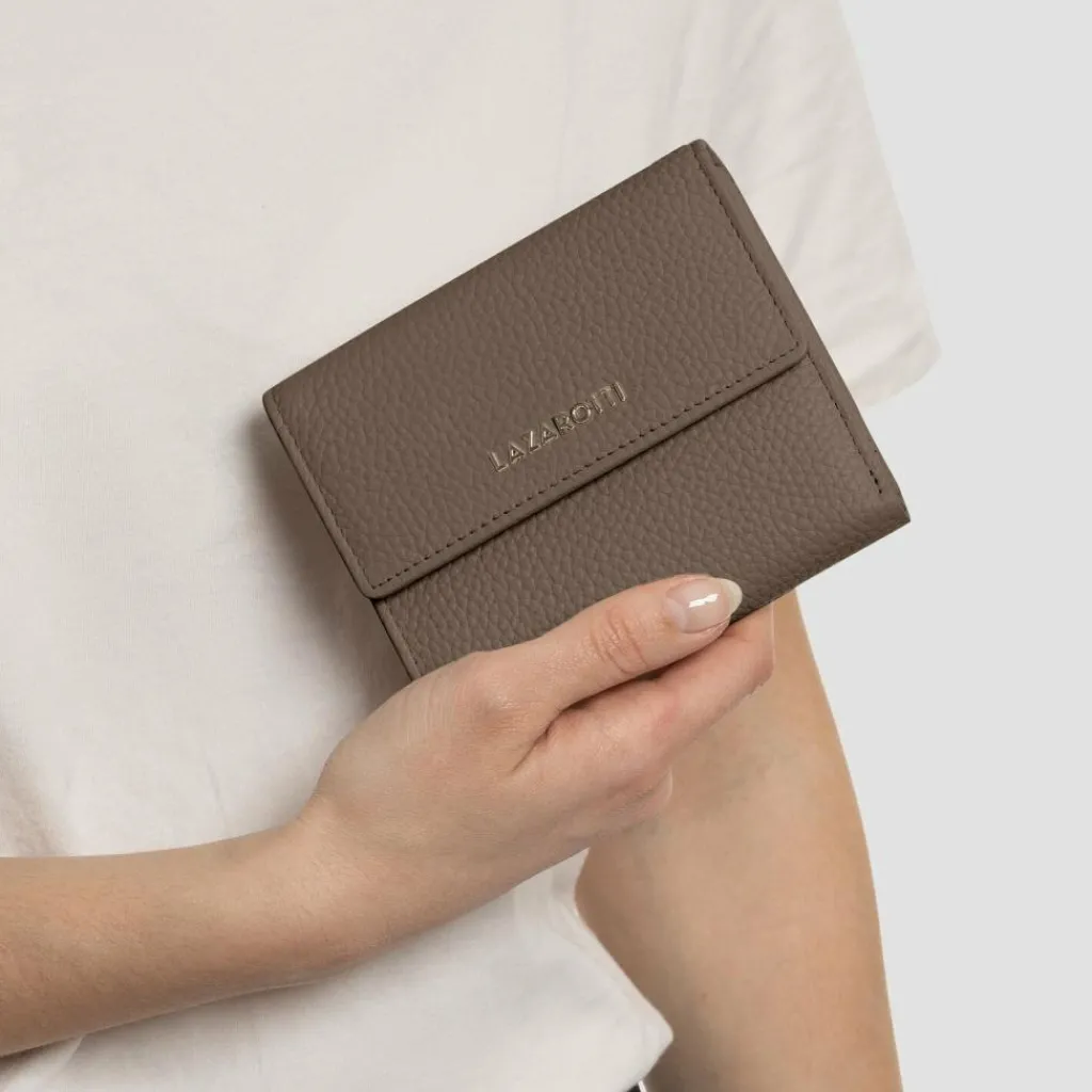 Damen Lazarotti Bologna Leather Geldbörse Leder 12 cm