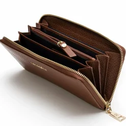 Lazarotti Damengeldbörsen Querformat<Bologna Leather Geldbörse Leder 19 cm brown