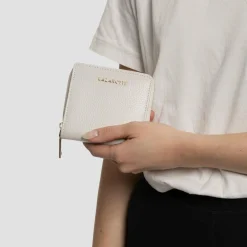 Clearance Lazarotti Bologna Leather Geldbörse Leder 10 cm cream