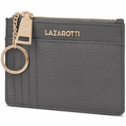 Sale Lazarotti Bologna Leather Schlüsseletui Leder 11,5 cm mit Air Tag Fach grey