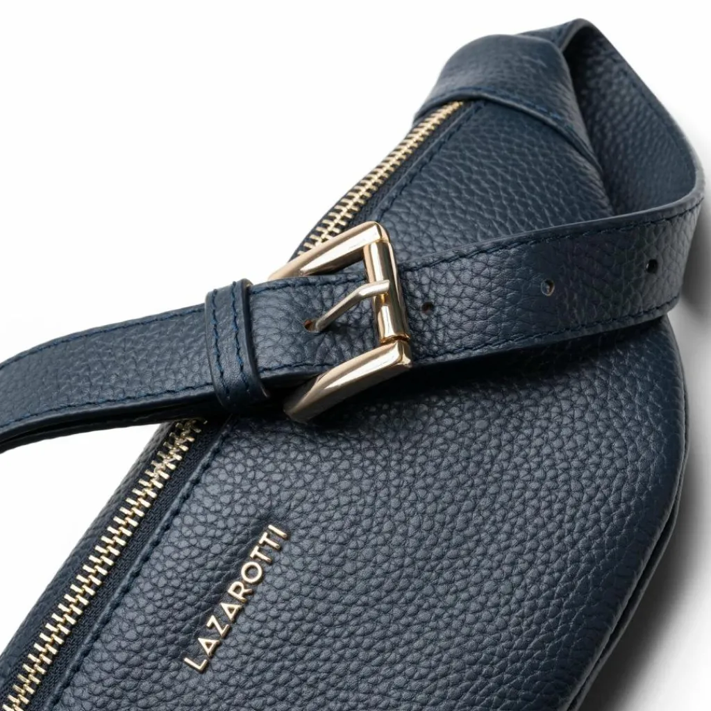 Lazarotti Gürteltaschen<Bologna Leather Gürteltasche Leder 31 cm navy