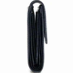 Lazarotti Damengeldbörsen Querformat<Bologna Leather Geldbörse Leder 12 cm navy