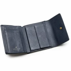 Lazarotti Damengeldbörsen Querformat<Bologna Leather Geldbörse Leder 12 cm navy