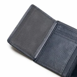 Lazarotti Damengeldbörsen Querformat<Bologna Leather Geldbörse Leder 12 cm navy