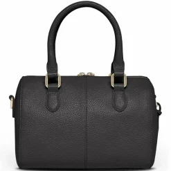 Outlet Lazarotti Bologna Leather Handtasche Leder 26 cm black