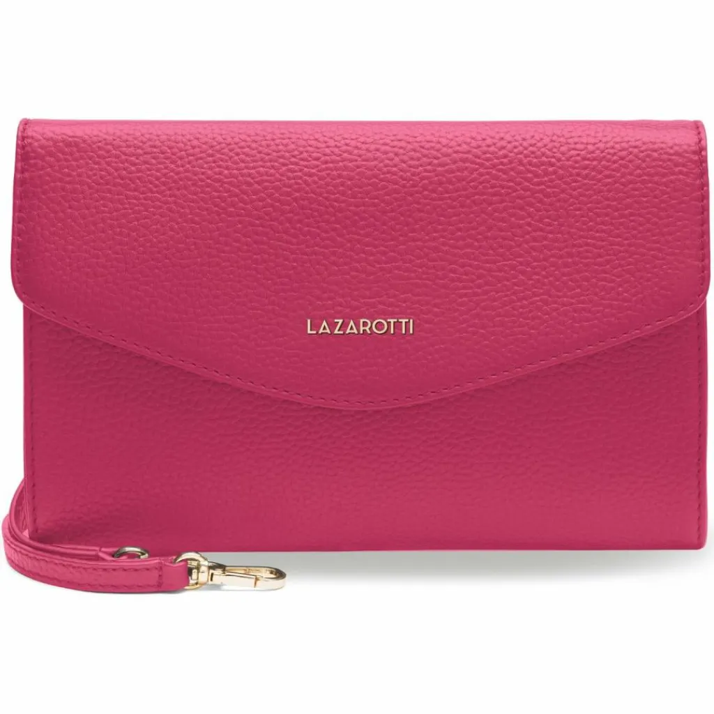 Lazarotti Bologna Leather Clutch Tasche Leder 23 cm