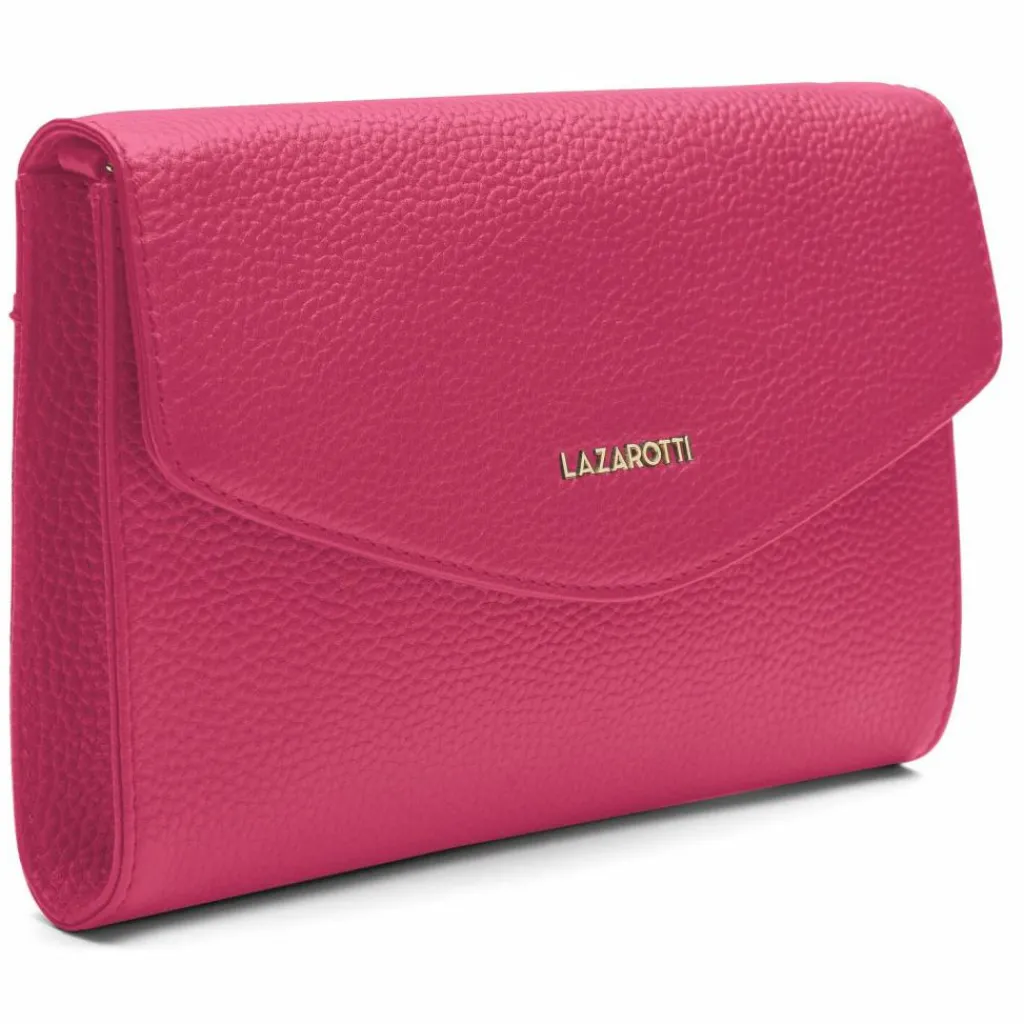 Lazarotti Bologna Leather Clutch Tasche Leder 23 cm