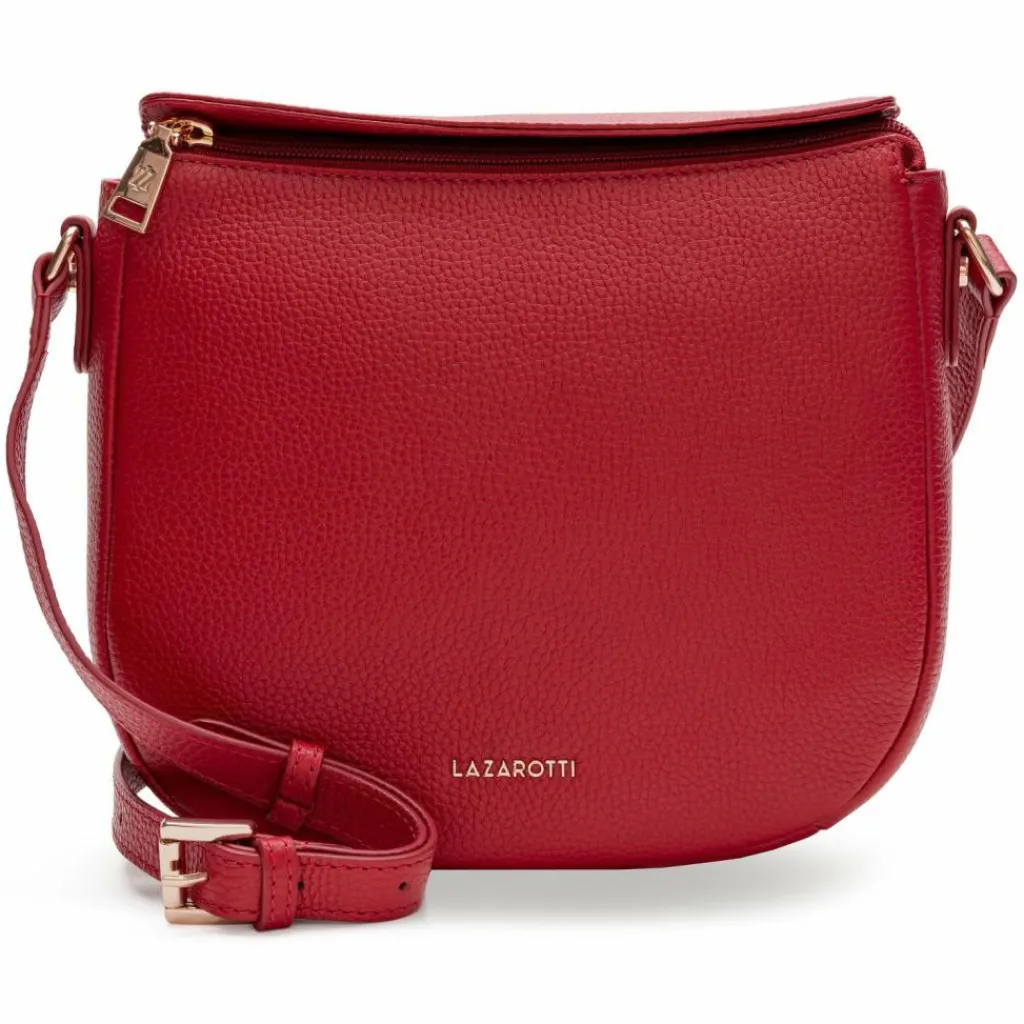 Lazarotti Umhängetaschen<Bologna Leather Umhängetasche Leder 25 cm red