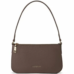Sale Lazarotti Bologna Leather Schultertasche Leder 22 cm taupe
