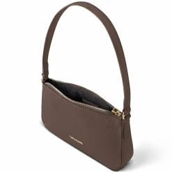 Sale Lazarotti Bologna Leather Schultertasche Leder 22 cm taupe