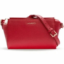Lazarotti Umhängetaschen<Bologna Leather Umhängetasche Leder 20 cm red