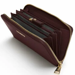 Sale Lazarotti Bologna Leather Geldbörse Leder 19 cm burgundy