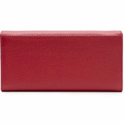 Lazarotti Damengeldbörsen Querformat<Bologna Leather Geldbörse Leder 19 cm red