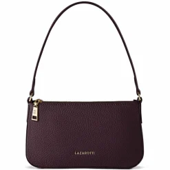 Discount Lazarotti Bologna Leather Schultertasche Leder 22 cm burgundy
