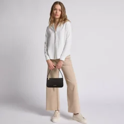 Discount Lazarotti Bologna Leather Schultertasche Leder 22 cm burgundy