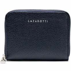 Lazarotti Damengeldbörsen Querformat<Milano Leather Geldbörse Leder 13,5 cm blue