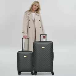 Online Lazarotti Palermo 4 Rollen Kofferset 2-teilig black