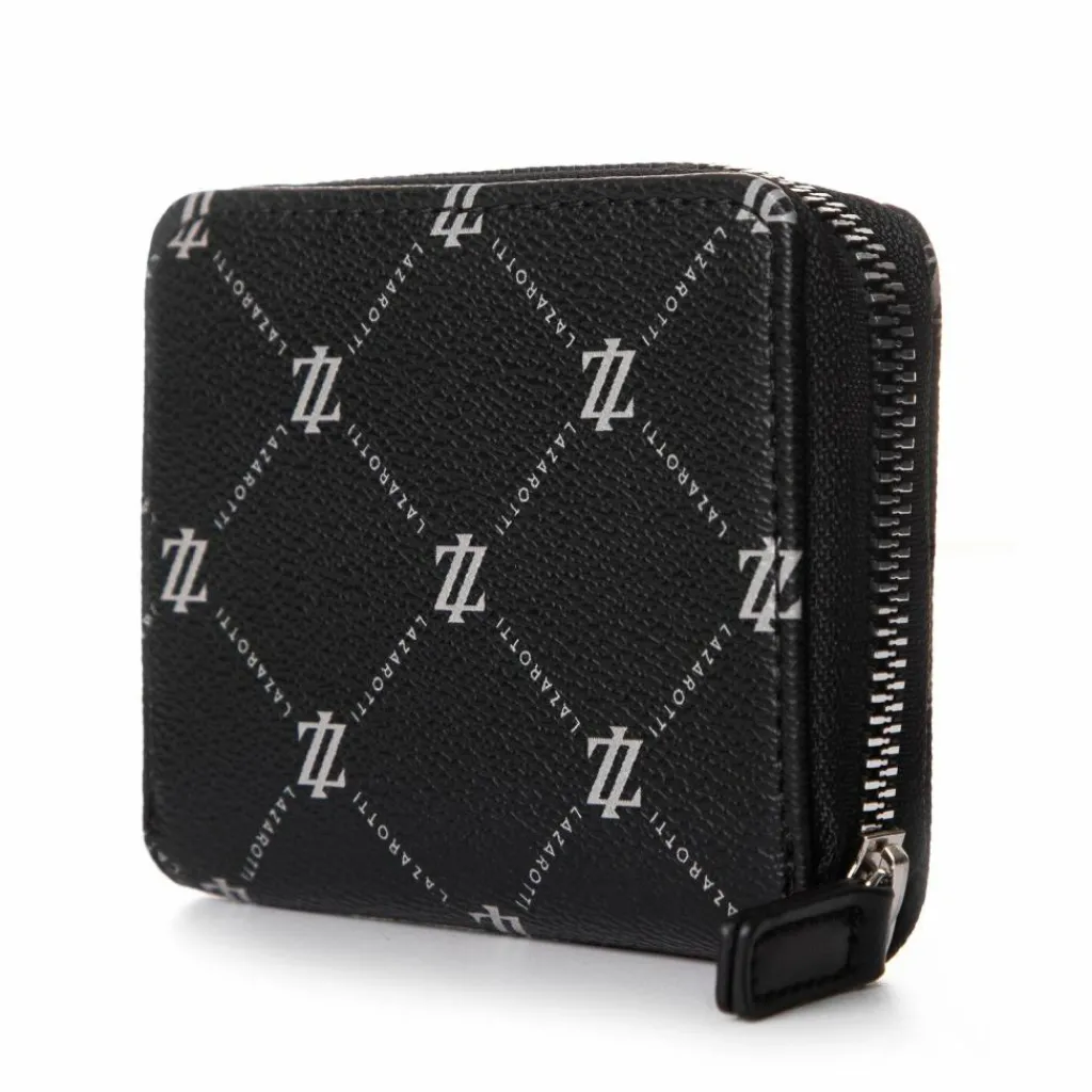 Lazarotti Damengeldbörsen Querformat<Palermo Geldbörse 11 cm black