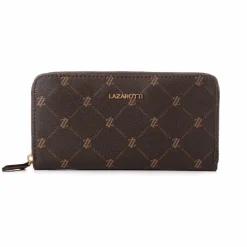 Lazarotti Damengeldbörsen Querformat<Palermo Geldbörse 19,5 cm brown